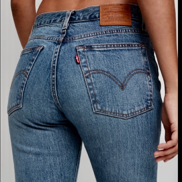 Levi's Denim - Levi’s 501 Wedgie Distressed Skinny Jeans